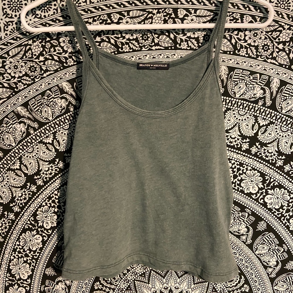 Green brandy tank